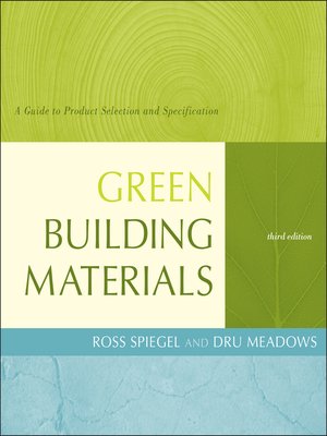 cover image of Green Building Materials